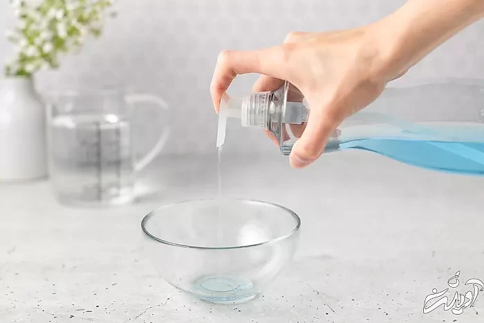 پاک کردن لکه هندوانه- محلول پاک کننده